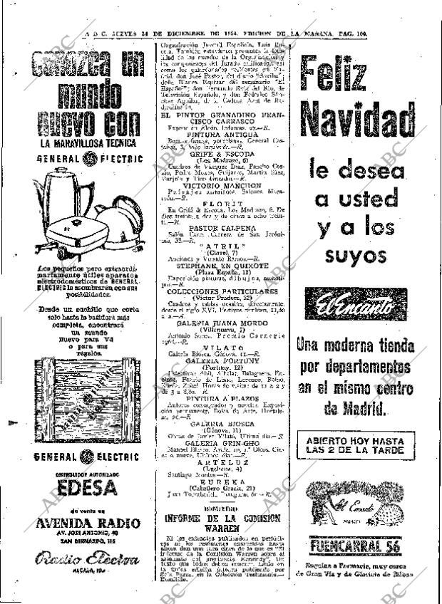 ABC MADRID 24-12-1964 página 100