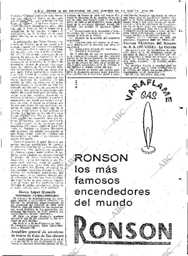 ABC MADRID 24-12-1964 página 105