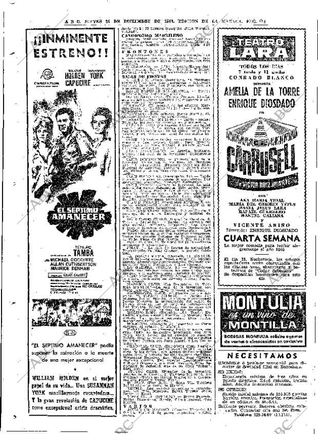 ABC MADRID 24-12-1964 página 118