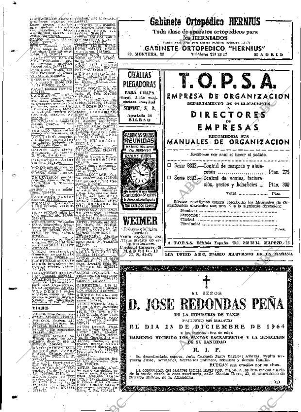ABC MADRID 24-12-1964 página 124