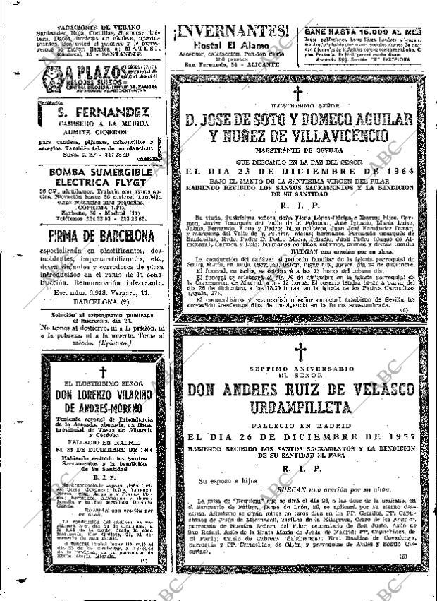 ABC MADRID 24-12-1964 página 126