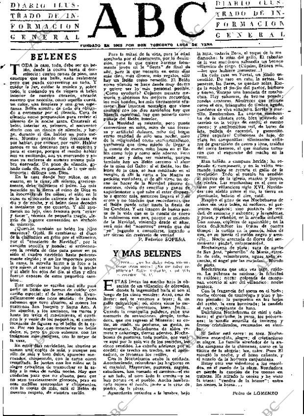 ABC MADRID 24-12-1964 página 3