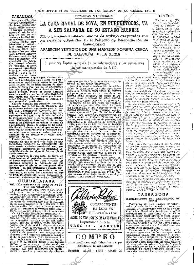 ABC MADRID 24-12-1964 página 85