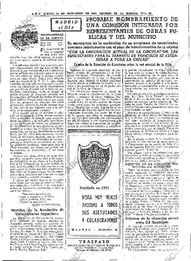 ABC MADRID 24-12-1964 página 89