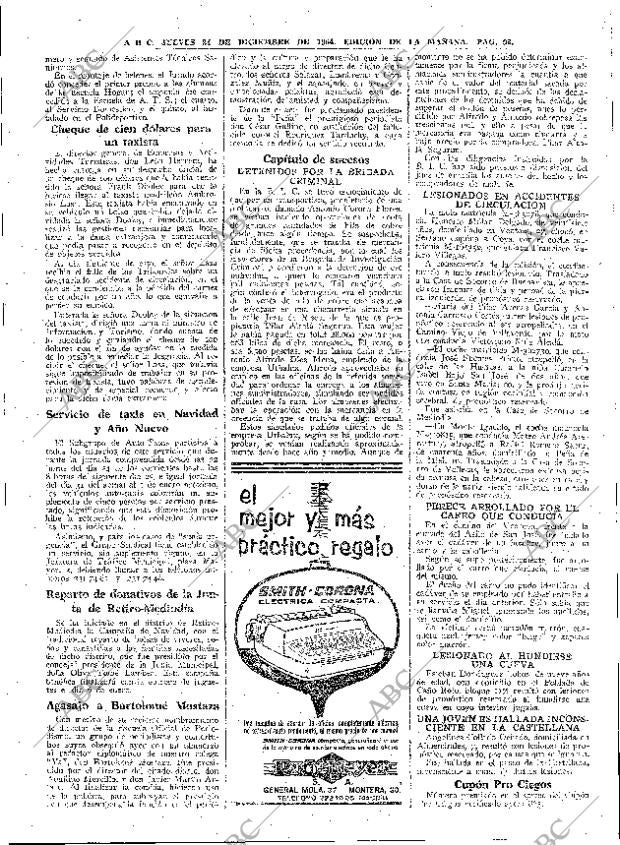 ABC MADRID 24-12-1964 página 93