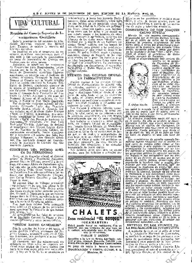 ABC MADRID 24-12-1964 página 99