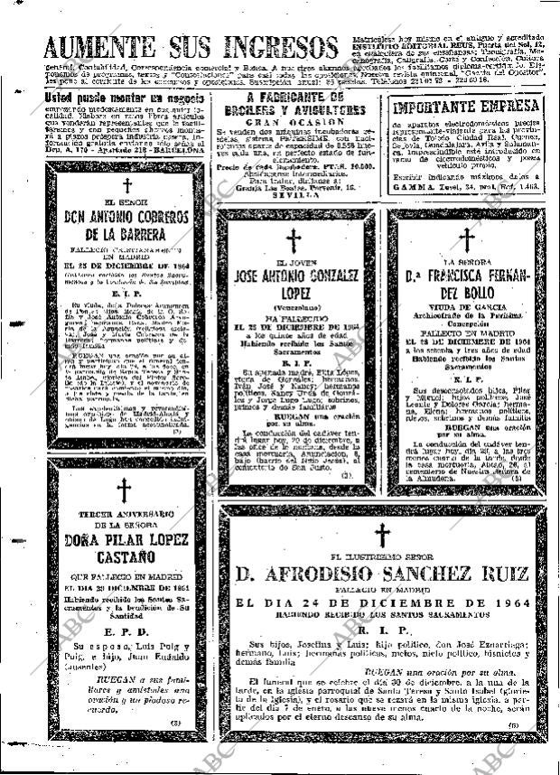ABC MADRID 29-12-1964 página 118