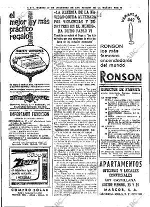 ABC MADRID 29-12-1964 página 74