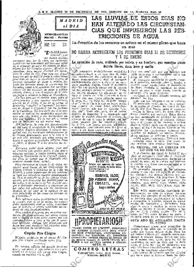 ABC MADRID 29-12-1964 página 85