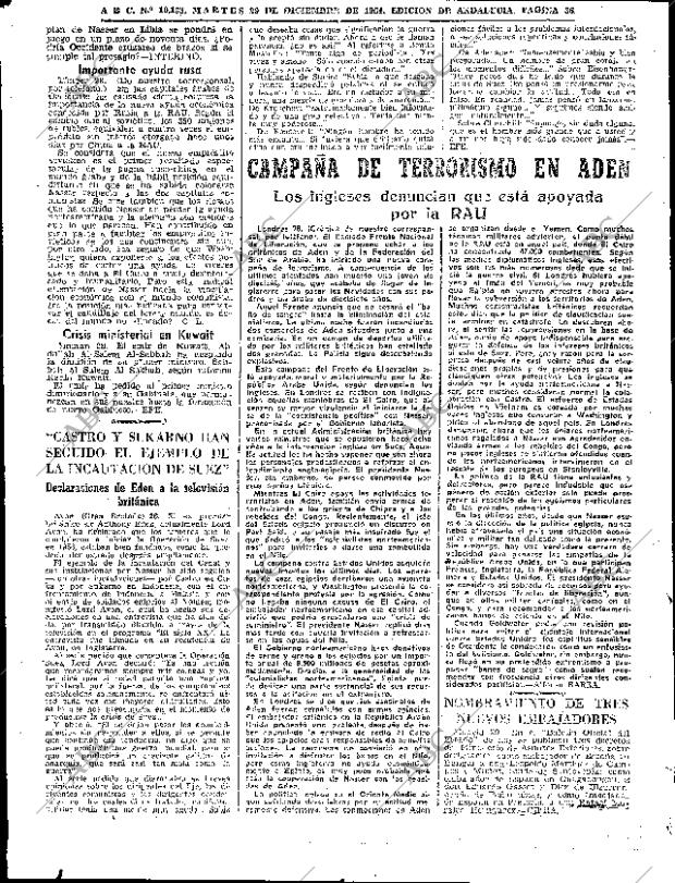 ABC SEVILLA 29-12-1964 página 36