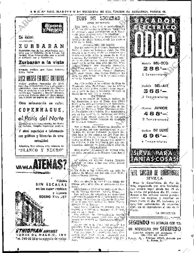 ABC SEVILLA 29-12-1964 página 48