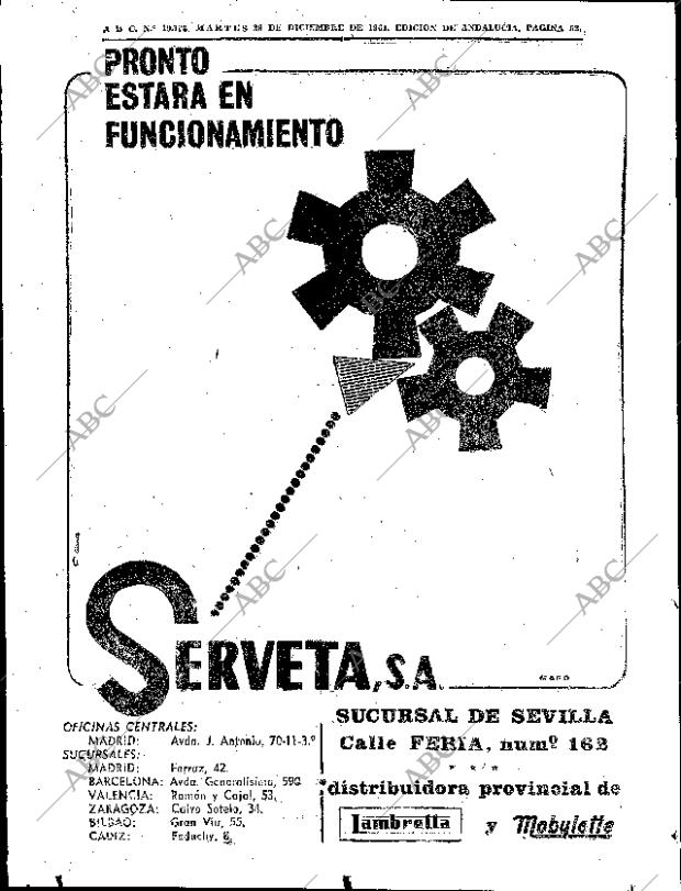 ABC SEVILLA 29-12-1964 página 52