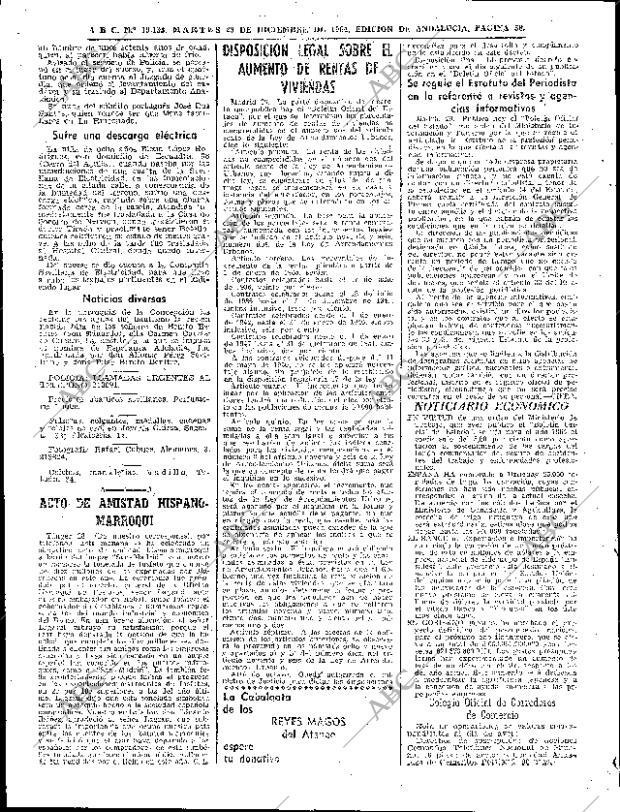 ABC SEVILLA 29-12-1964 página 58