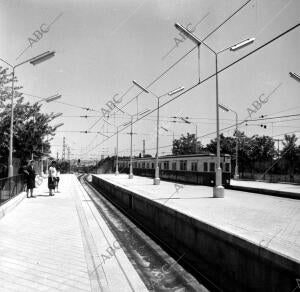 Estación del ferrocarril batán