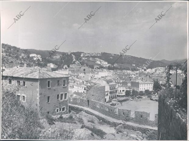 Vista general del pueblo de Tossa de Mar