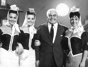 Paquita Rico, Carmen Sevilla y Lola Flores, protagonistas de "Balcón de la...