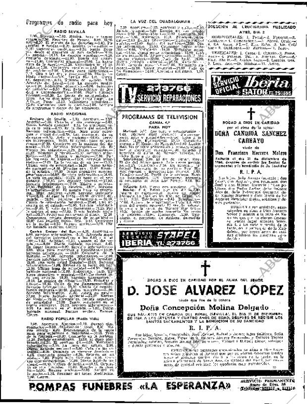 ABC SEVILLA 03-01-1965 página 110