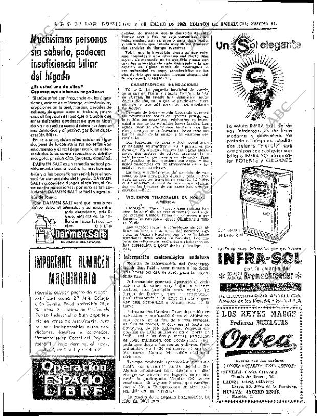 ABC SEVILLA 03-01-1965 página 84