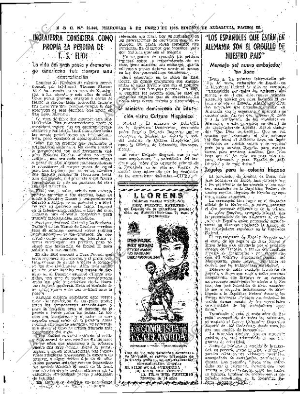 ABC SEVILLA 06-01-1965 página 25