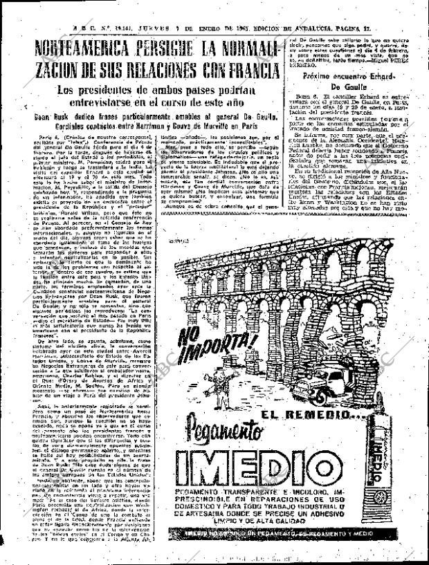 ABC SEVILLA 07-01-1965 página 13