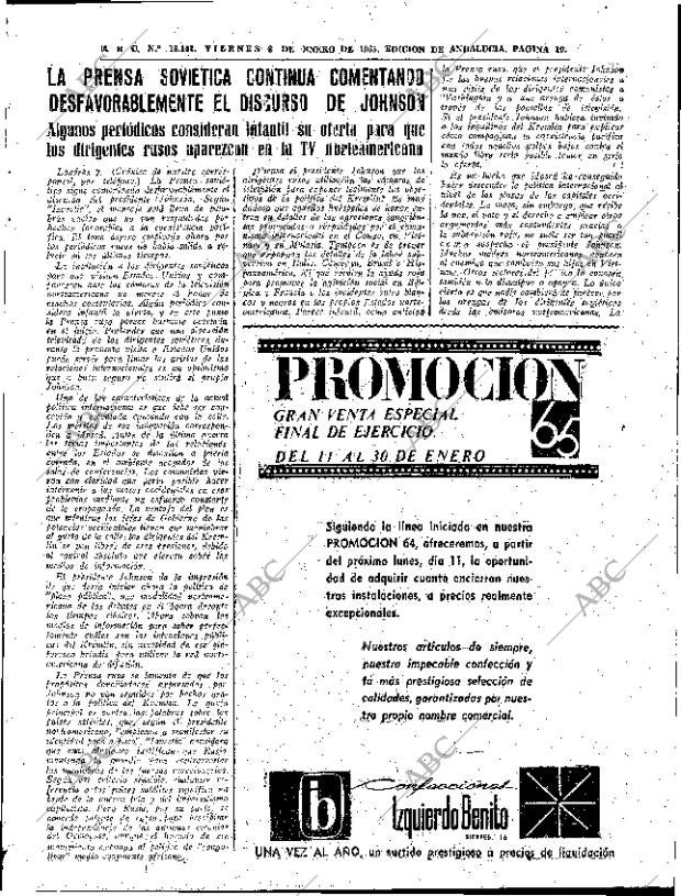 ABC SEVILLA 08-01-1965 página 15