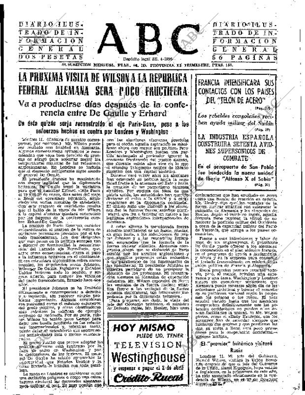 ABC SEVILLA 12-01-1965 página 15