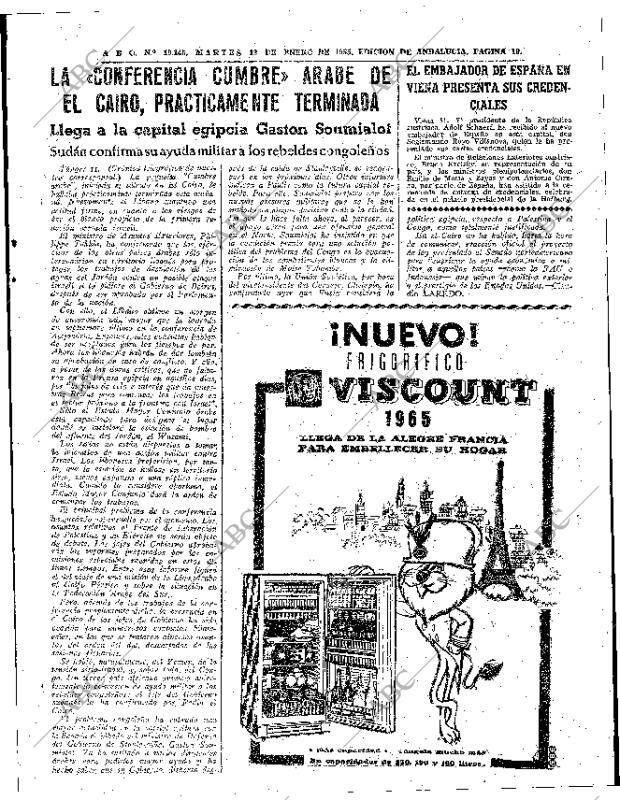 ABC SEVILLA 12-01-1965 página 19