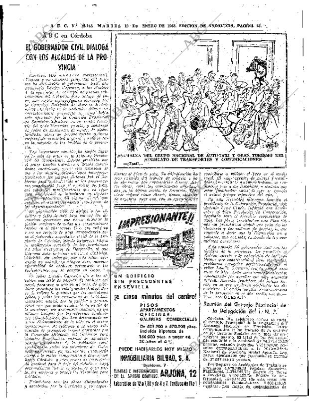 ABC SEVILLA 12-01-1965 página 27