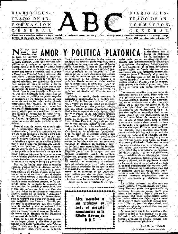 ABC SEVILLA 12-01-1965 página 3