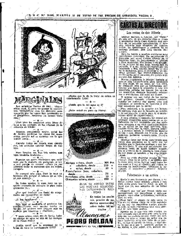 ABC SEVILLA 12-01-1965 página 31