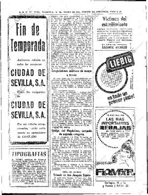 ABC SEVILLA 12-01-1965 página 44