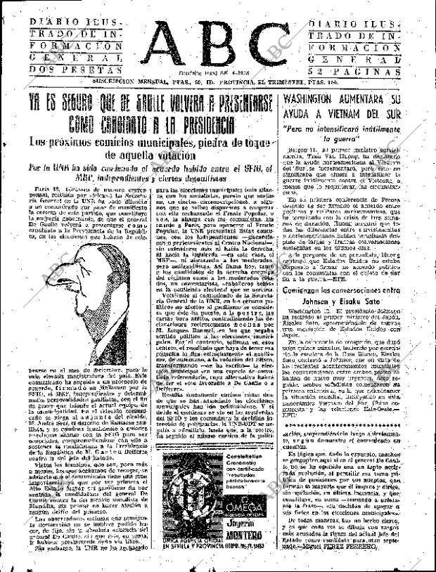 ABC SEVILLA 13-01-1965 página 15