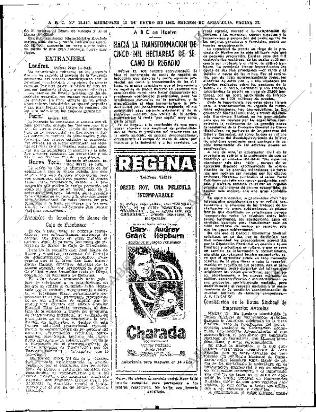 ABC SEVILLA 13-01-1965 página 27