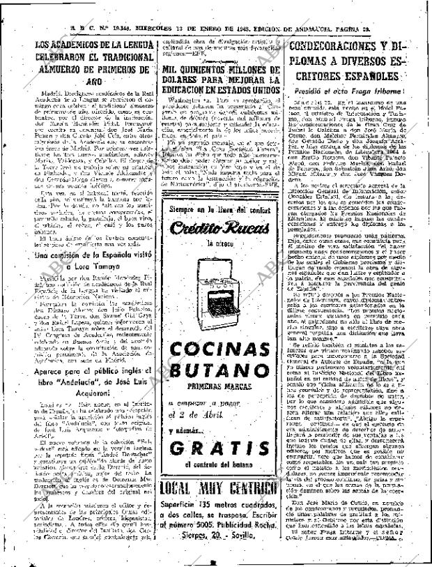 ABC SEVILLA 13-01-1965 página 29