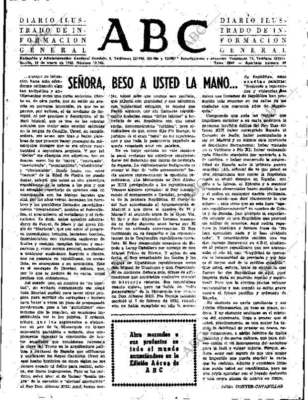 ABC SEVILLA 13-01-1965 página 3