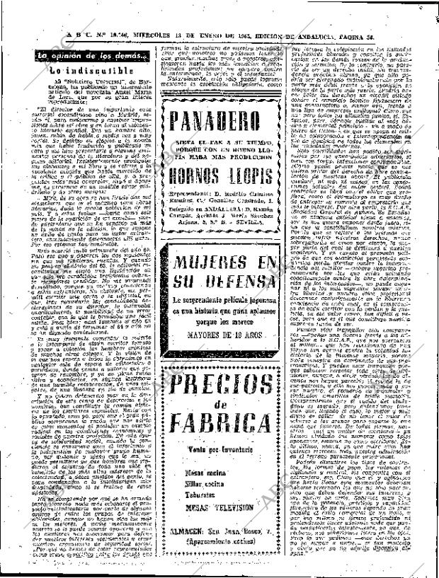 ABC SEVILLA 13-01-1965 página 36
