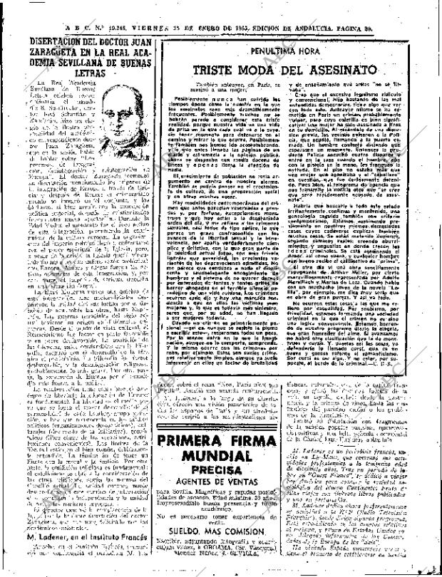 ABC SEVILLA 15-01-1965 página 29