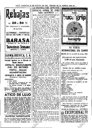 ABC MADRID 16-01-1965 página 40