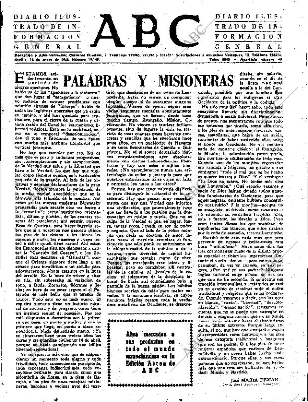ABC SEVILLA 16-01-1965 página 3