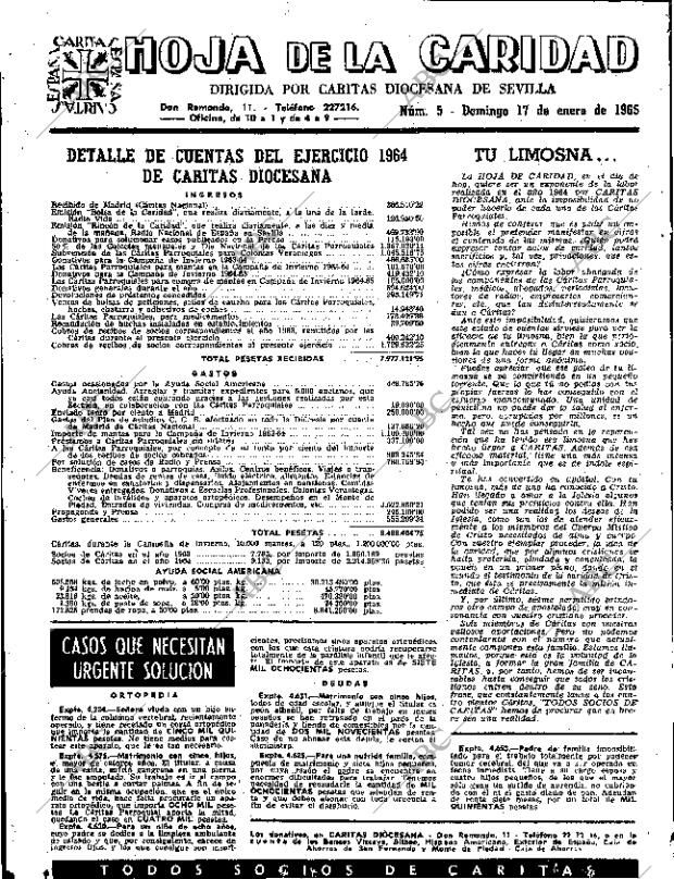 ABC SEVILLA 17-01-1965 página 26