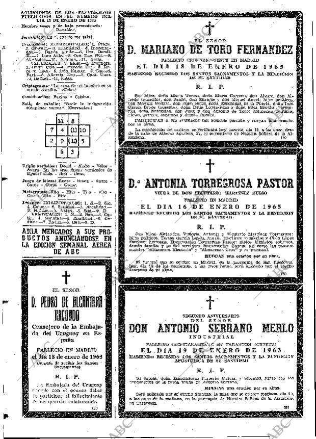 ABC MADRID 19-01-1965 página 76