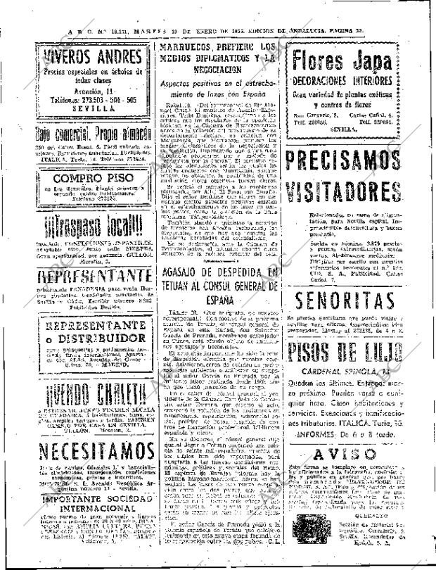 ABC SEVILLA 19-01-1965 página 22