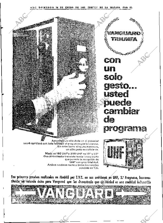 ABC MADRID 24-01-1965 página 90