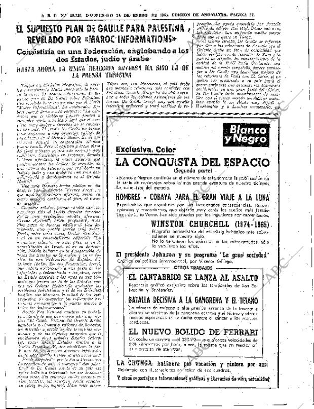 ABC SEVILLA 24-01-1965 página 37