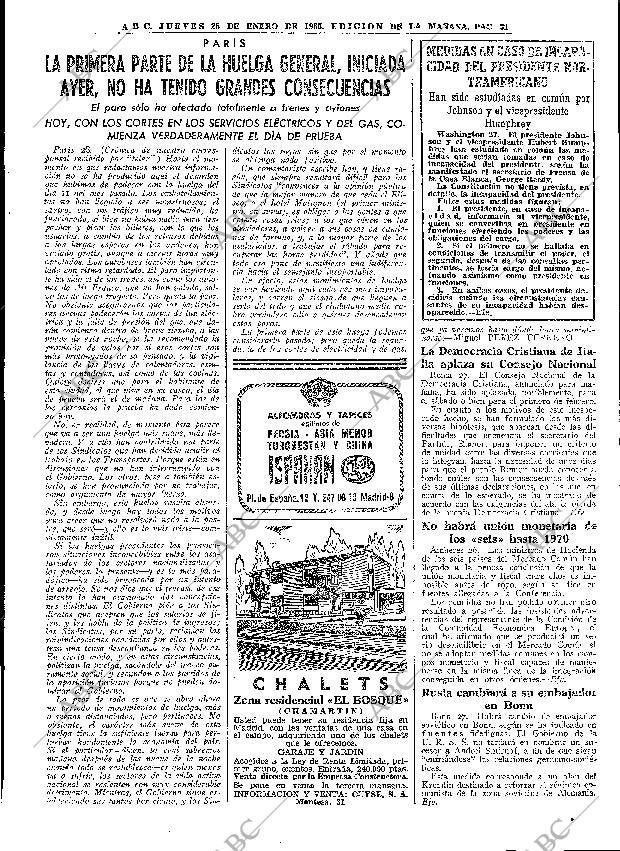 ABC MADRID 28-01-1965 página 31