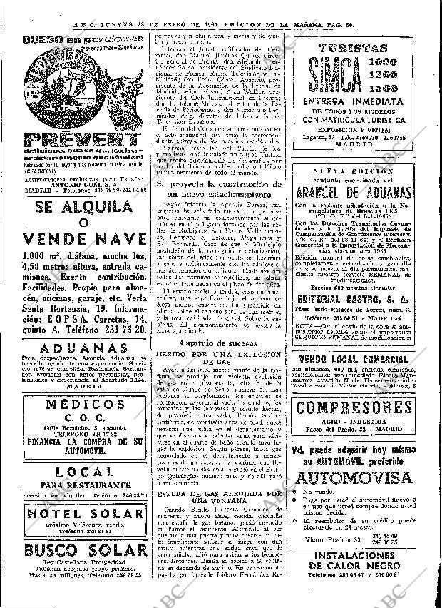 ABC MADRID 28-01-1965 página 50