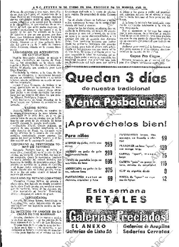 ABC MADRID 28-01-1965 página 51