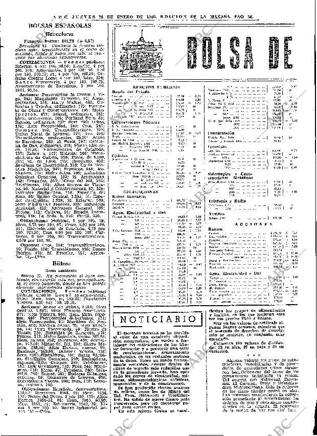 ABC MADRID 28-01-1965 página 56