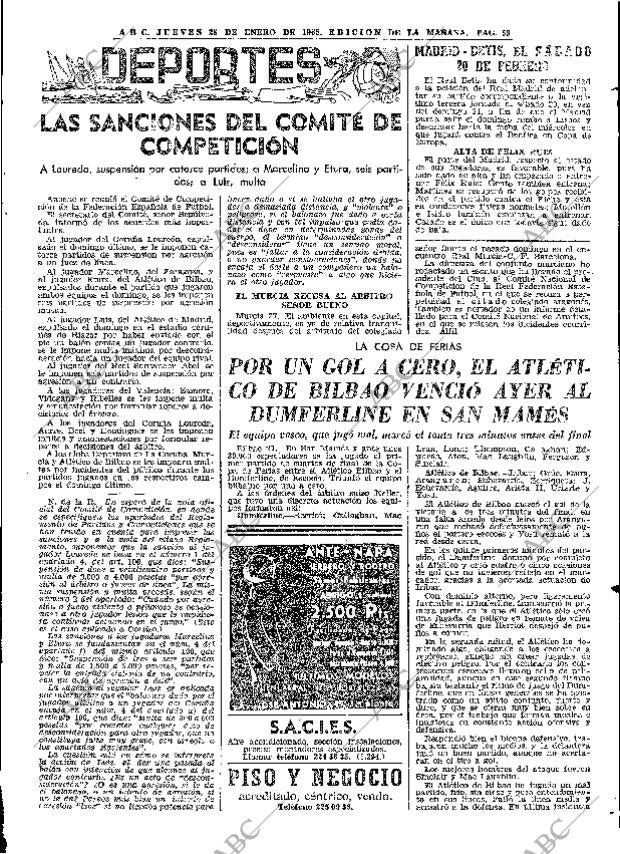 ABC MADRID 28-01-1965 página 59