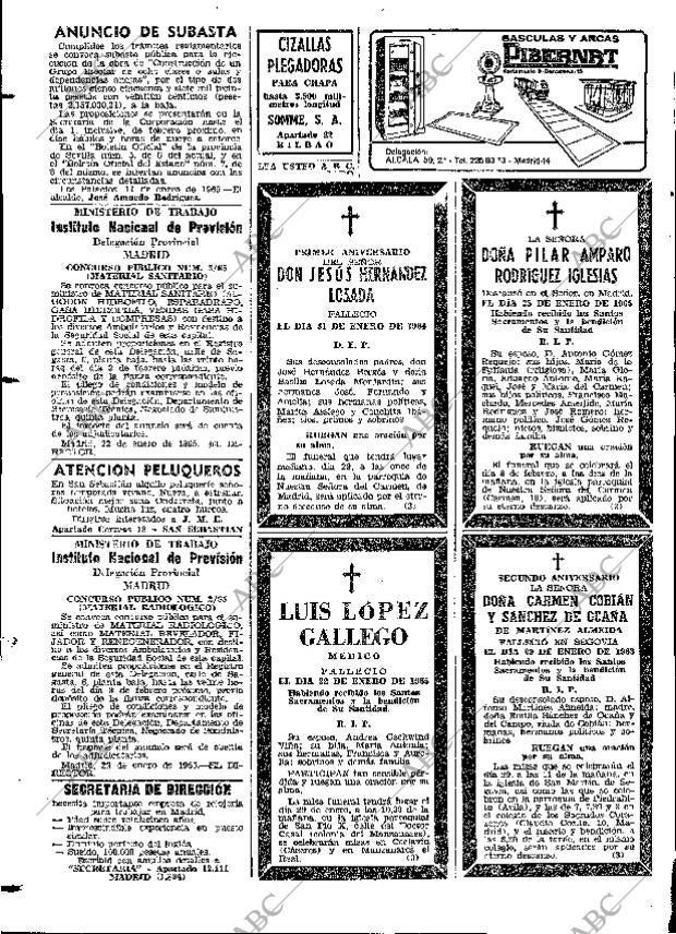 ABC MADRID 28-01-1965 página 80